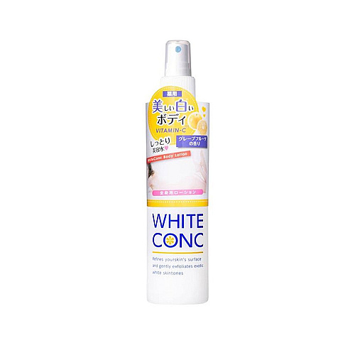 White Conc Body Spray 245ml / ស្រ្ពាយបាញ់ខ្លួនធ្វើឲ្យស្បែកស មានសំណើម